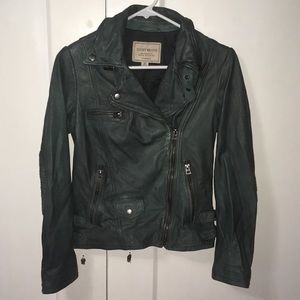 Lucky Brand Classic Moto Leather Jacket